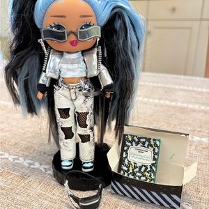 L.O.L. Surprise! Fashion Doll with Blue and Black Hair